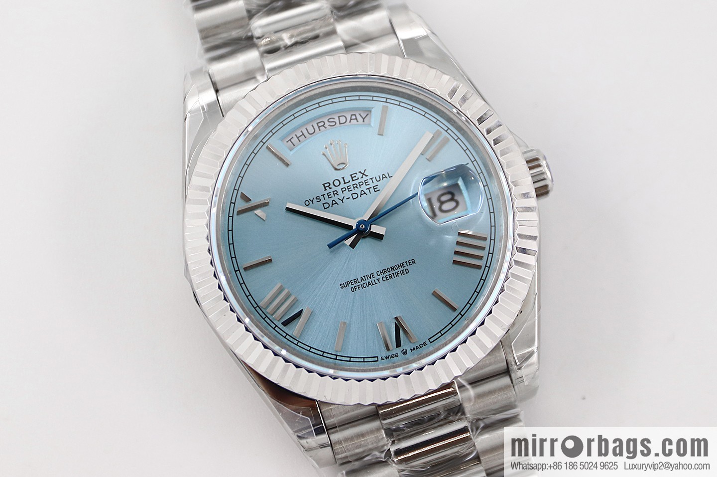 TWS new product, double calendar Rolex week log type, size 40Mm with 2836 automatic mechanical watch