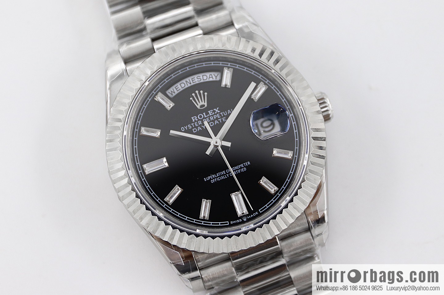 TWS new product, double calendar Rolex week log type, size 40Mm with 2836 automatic mechanical watch
