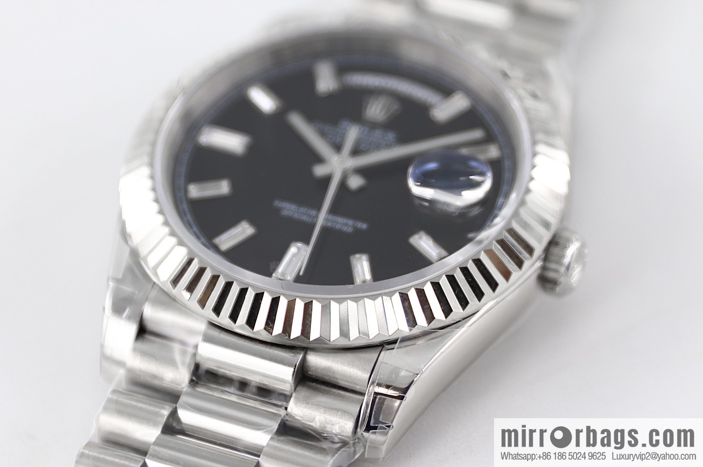 TWS new product, double calendar Rolex week log type, size 40Mm with 2836 automatic mechanical watch