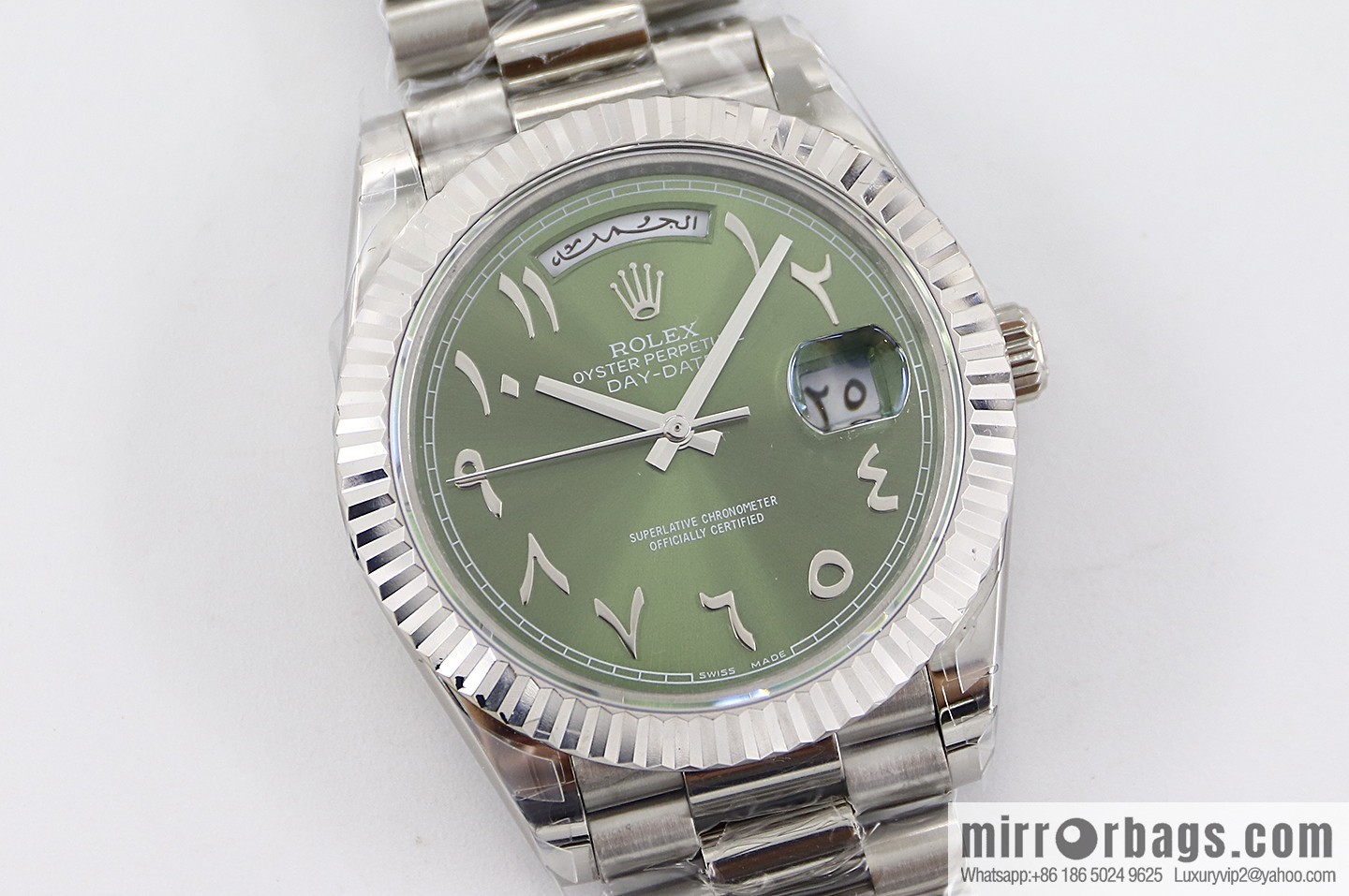 TWS new product, double calendar Rolex week log type, size 40Mm with 2836 automatic mechanical watch