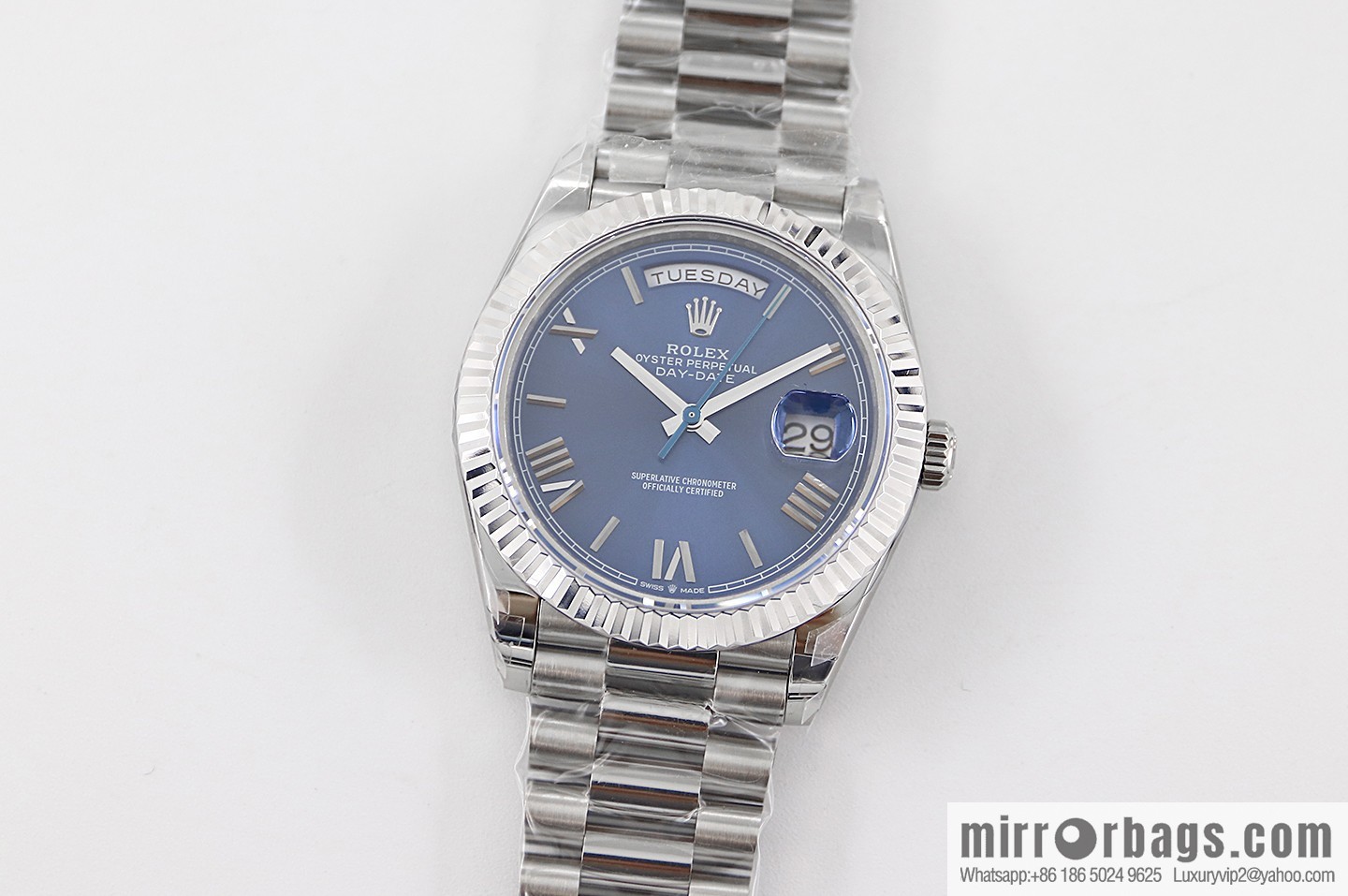 TWS new product, double calendar Rolex week log type, size 40Mm with 2836 automatic mechanical watch