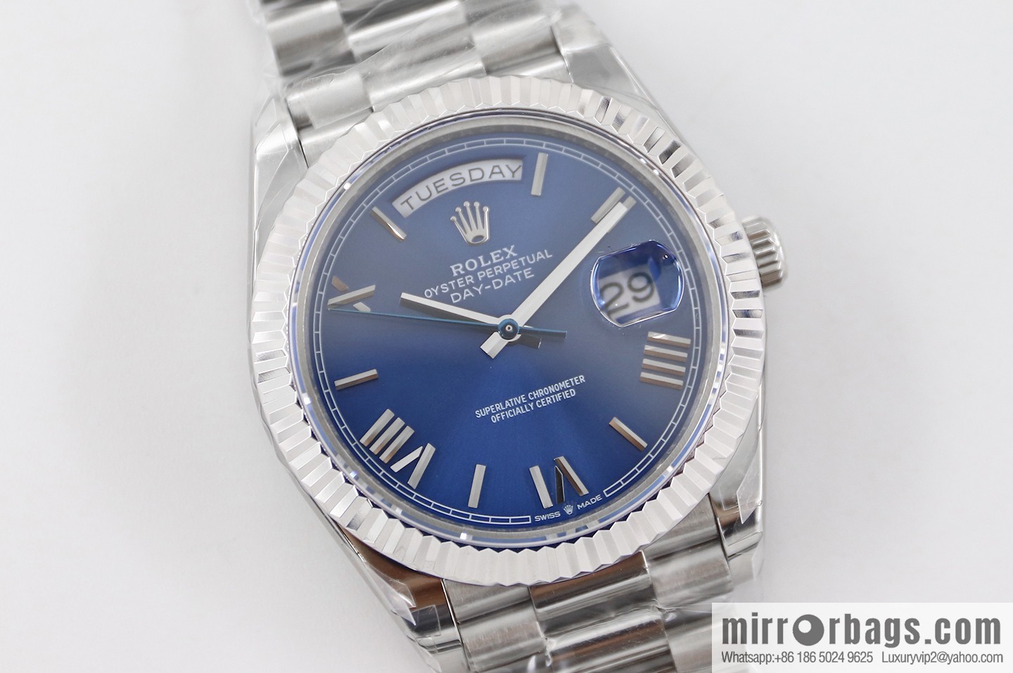 TWS new product, double calendar Rolex week log type, size 40Mm with 2836 automatic mechanical watch