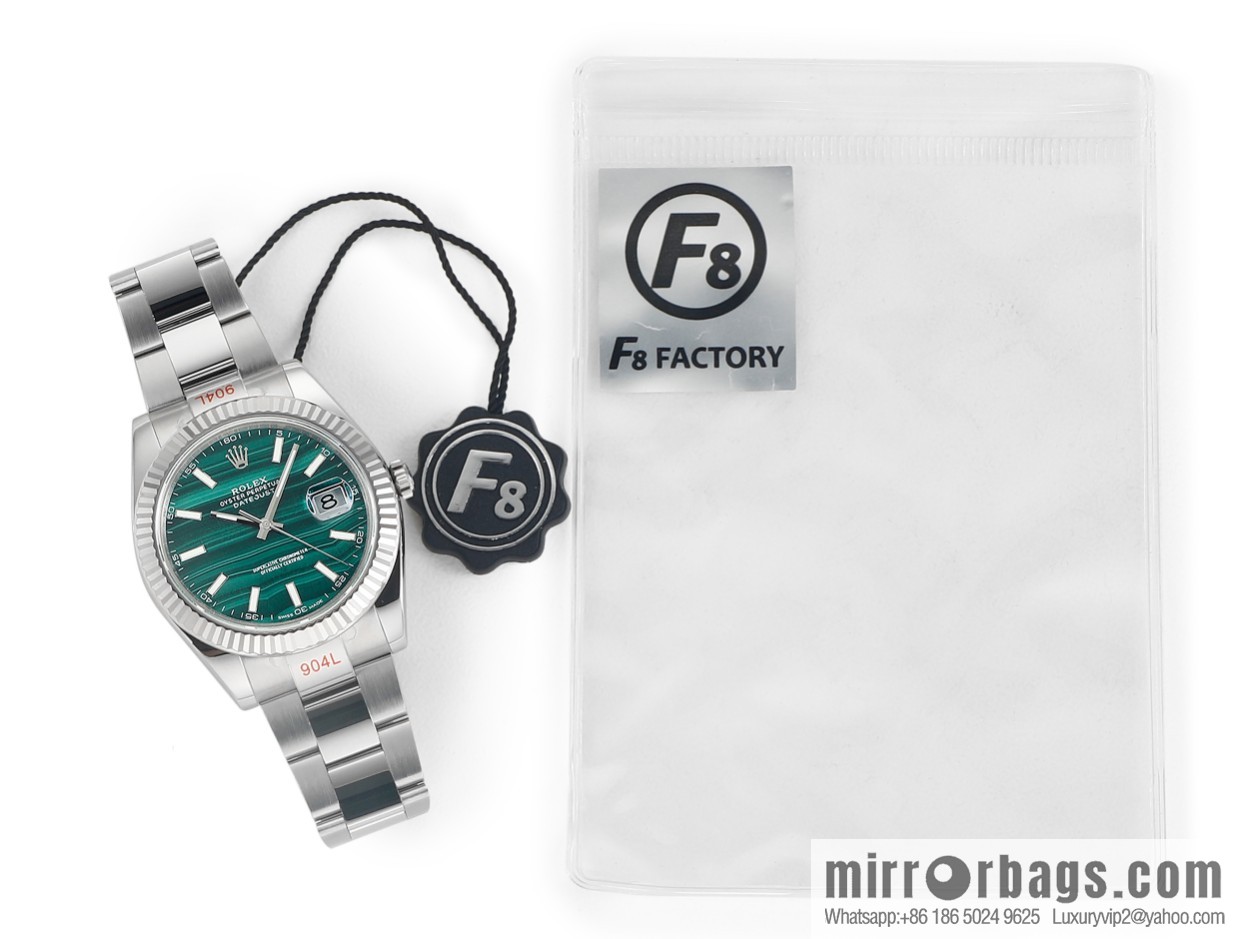 F8 new 🌈 Rolex 41 log natural gemstone plate custom series original size 41mm3235 integrated movement three watches