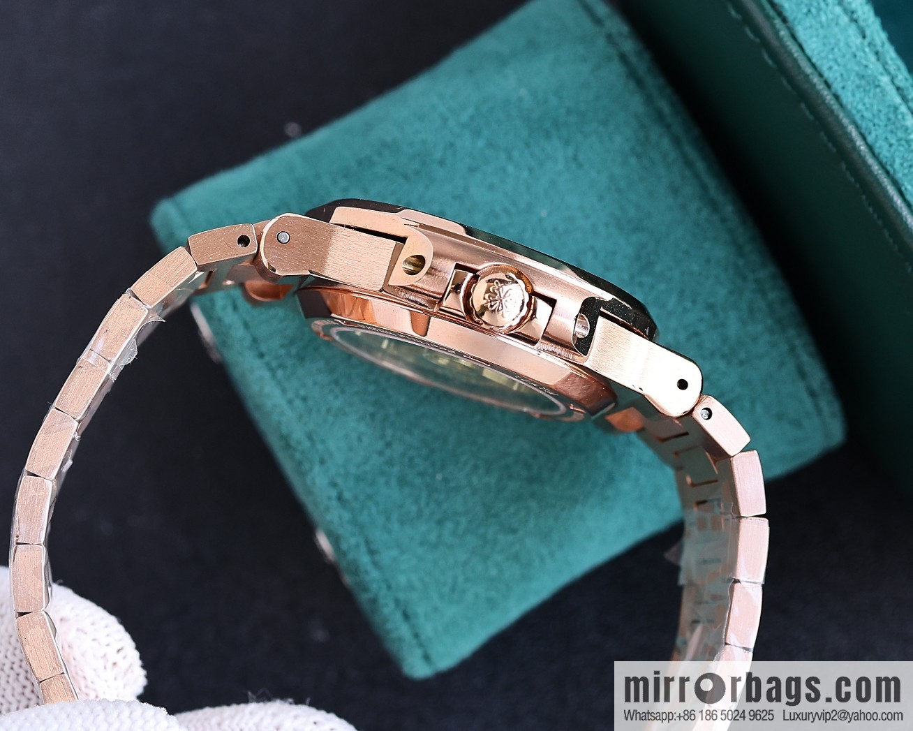 PP Patek. Philippe Nautilus Gypsy Edition New Customized Original 324 Movement Watch