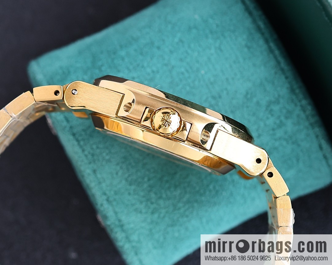 PP Patek. Philippe Nautilus Gypsy Edition New Customized Original 324 Movement Watch