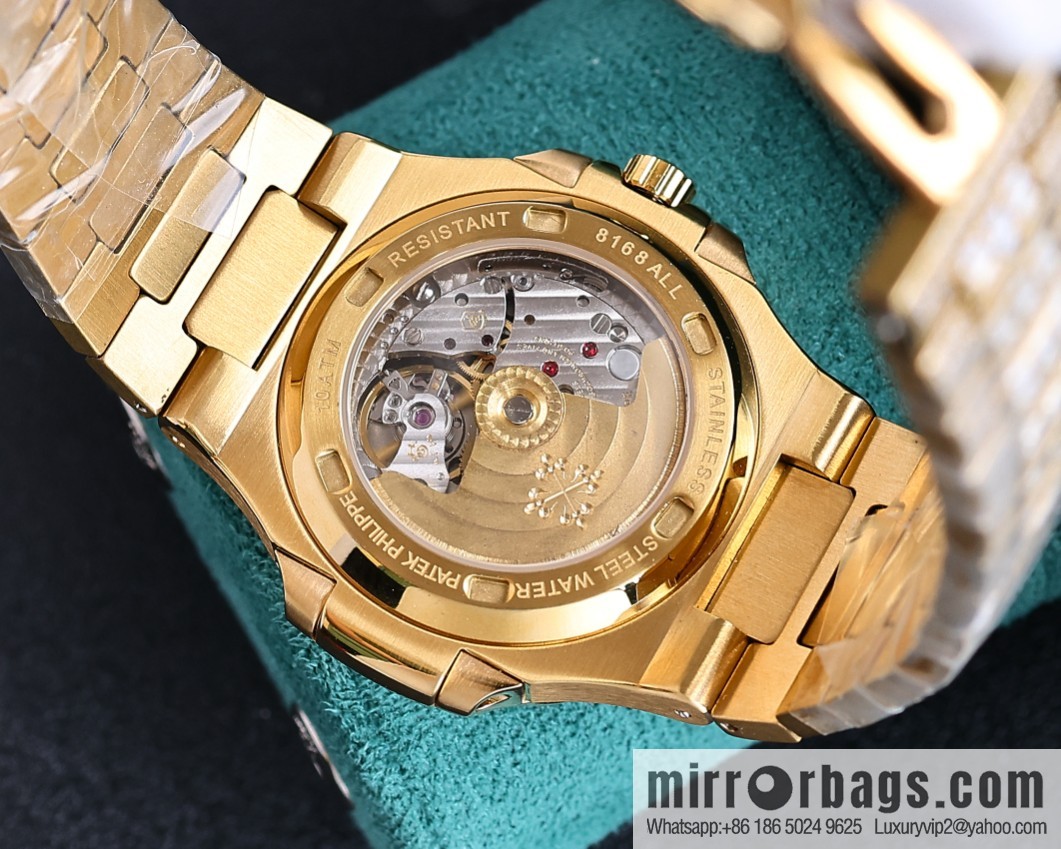 PP Patek. Philippe Nautilus Gypsy Edition New Customized Original 324 Movement Watch