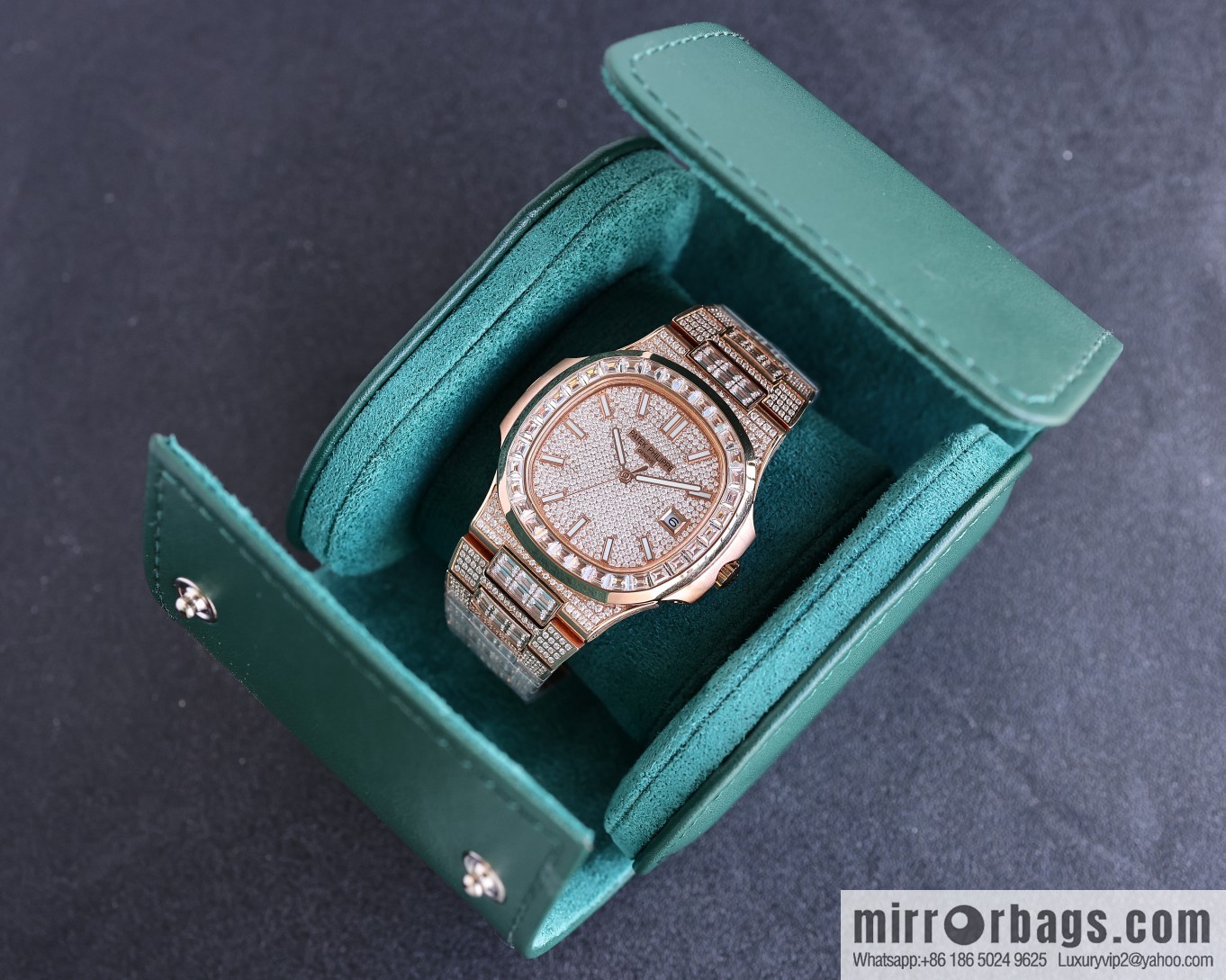PP Patek. Philippe Nautilus Gypsy Edition New Customized Original 324 Movement Watch