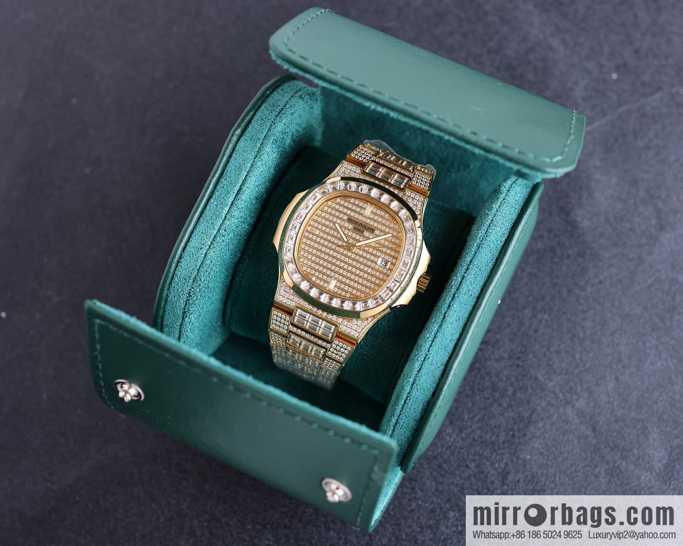 PP Patek. Philippe Nautilus Gypsy Edition New Customized Original 324 Movement Watch