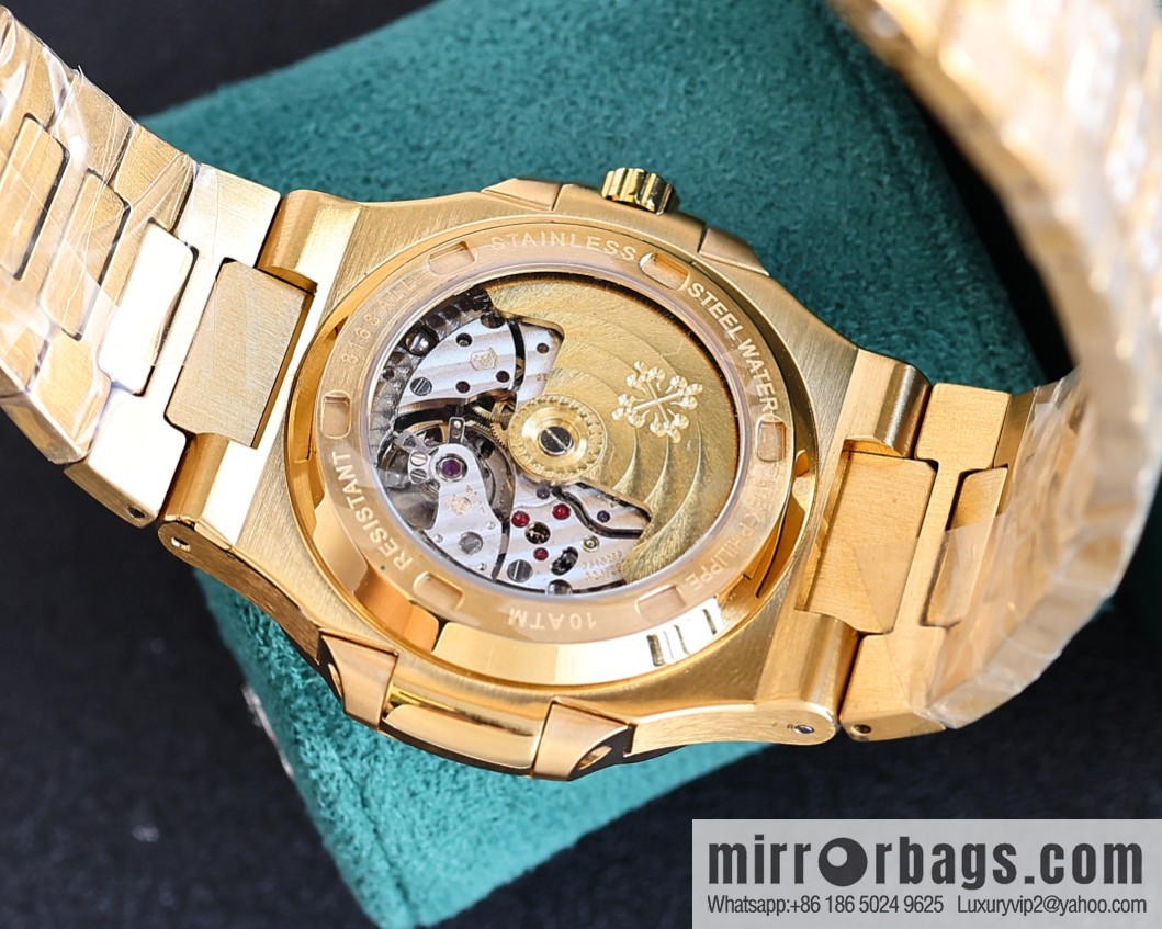 PP Patek. Philippe Nautilus Gypsy Edition New Customized Original 324 Movement Watch