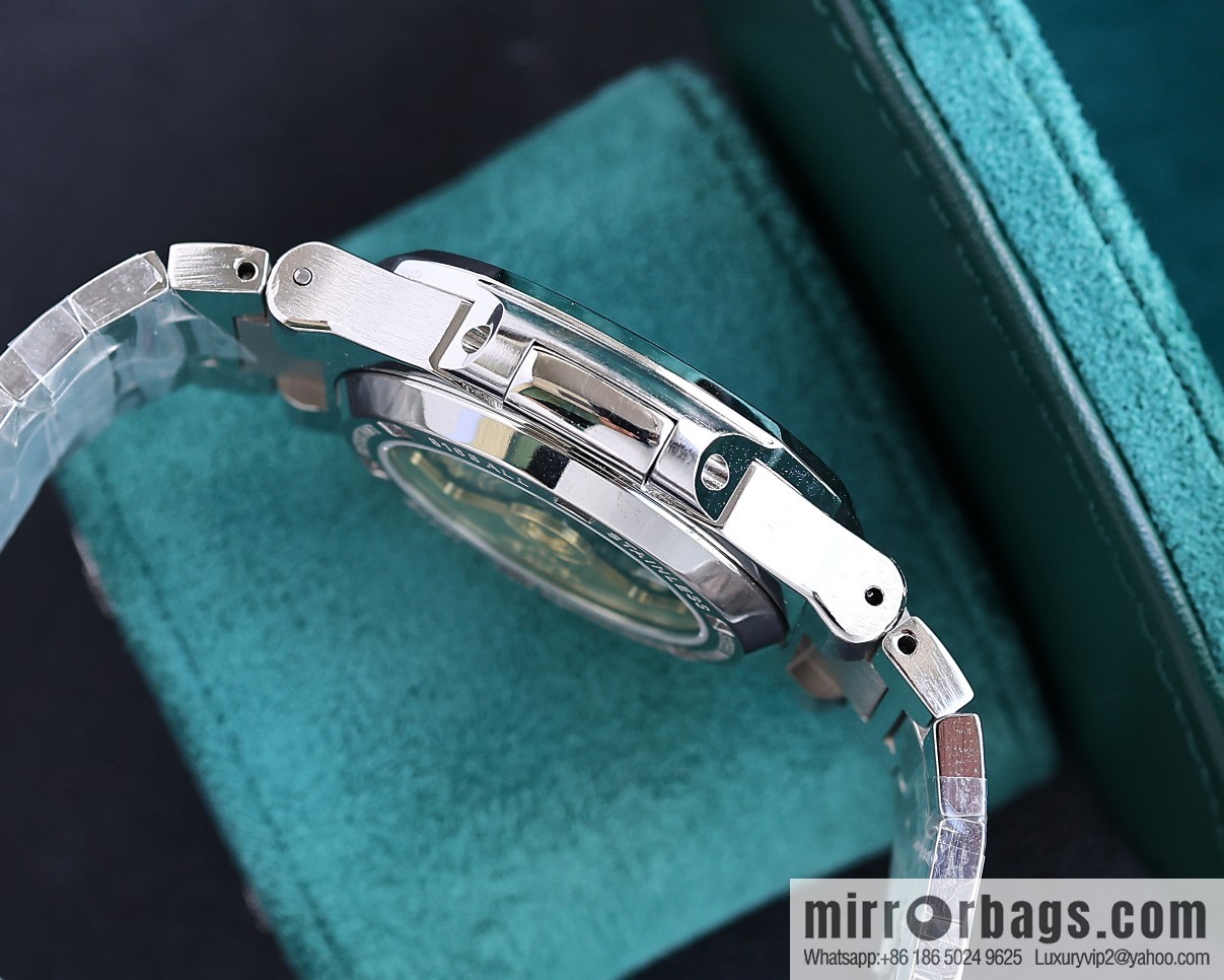 PP Patek. Philippe Nautilus Gypsy Edition Customized Original 324 Movement Watch