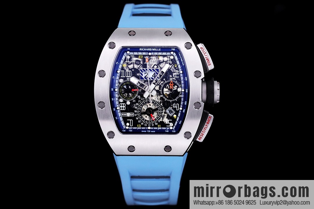 Z Factory Richard Mill RM11-FM Series RM 11-FM with 7750 Chronograph Mechanical Movement Fly Back Chronograph Automatic Watch