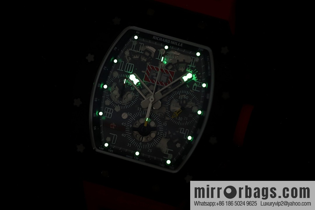 Z Factory Richard Mill RM11-FM Series RM 11-FM with 7750 Chronograph Mechanical Movement Fly Back Chronograph Automatic Watch