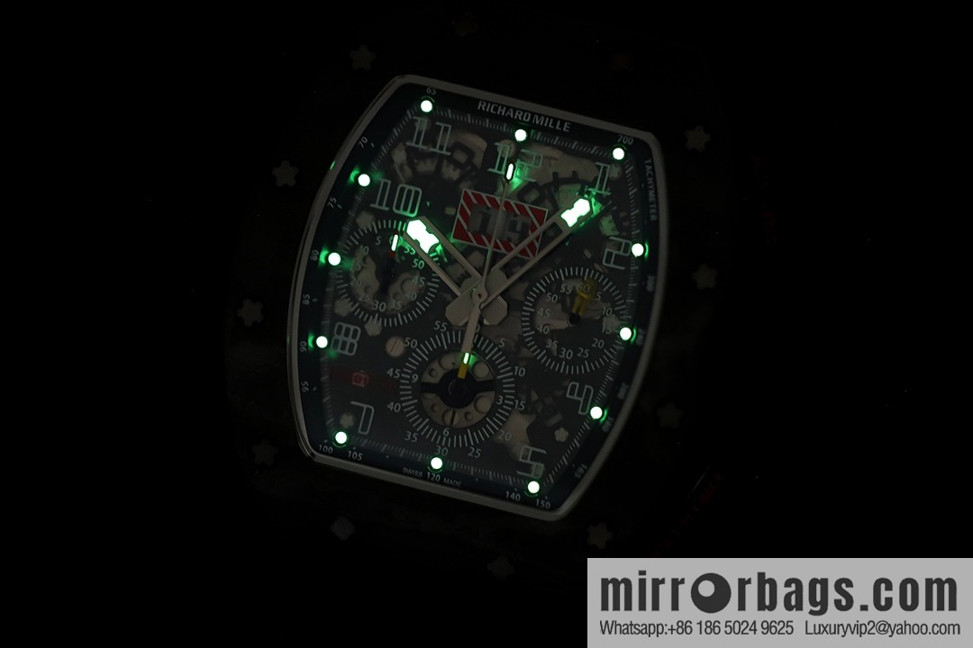 Z Factory Richard Mill RM11-FM Series RM 11-FM with 7750 Chronograph Mechanical Movement Fly Back Chronograph Automatic Watch