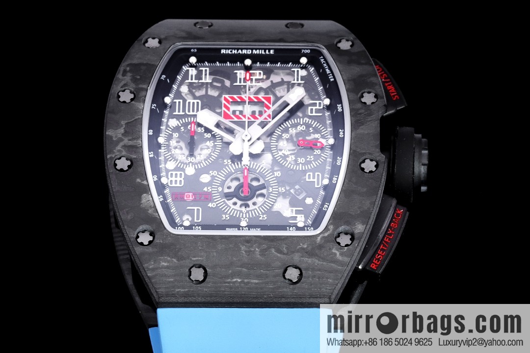 Z Factory Richard Mill RM11-FM Series RM 11-FM with 7750 Chronograph Mechanical Movement Fly Back Chronograph Automatic Watch