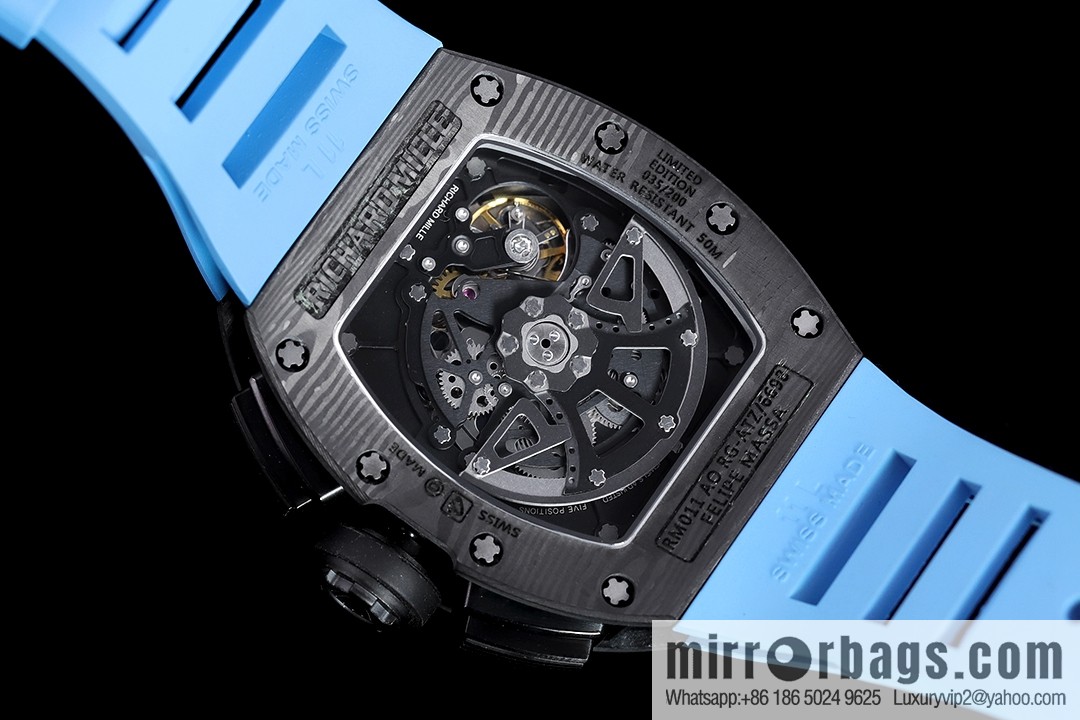 Z Factory Richard Mill RM11-FM Series RM 11-FM with 7750 Chronograph Mechanical Movement Fly Back Chronograph Automatic Watch