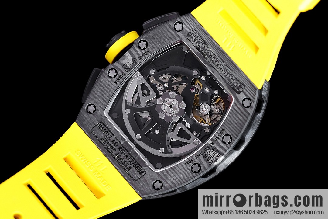 Z Factory Richard Mill RM11-FM Series RM 11-FM with 7750 Chronograph Mechanical Movement Fly Back Chronograph Automatic Watch