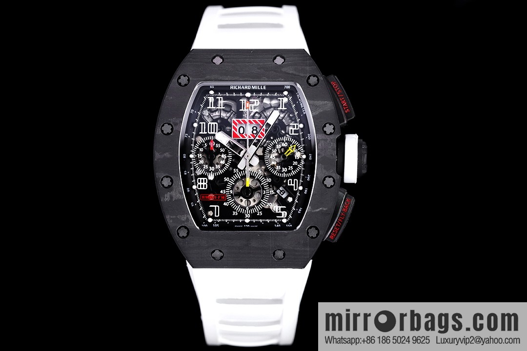Z Factory Richard Mill RM11-FM Series RM 11-FM with 7750 Chronograph Mechanical Movement Fly Back Chronograph Automatic Watch