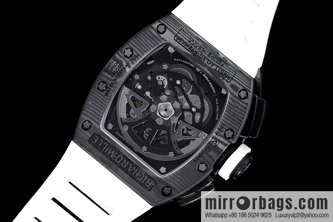 Z Factory Richard Mill RM11-FM Series RM 11-FM with 7750 Chronograph Mechanical Movement Fly Back Chronograph Automatic Watch