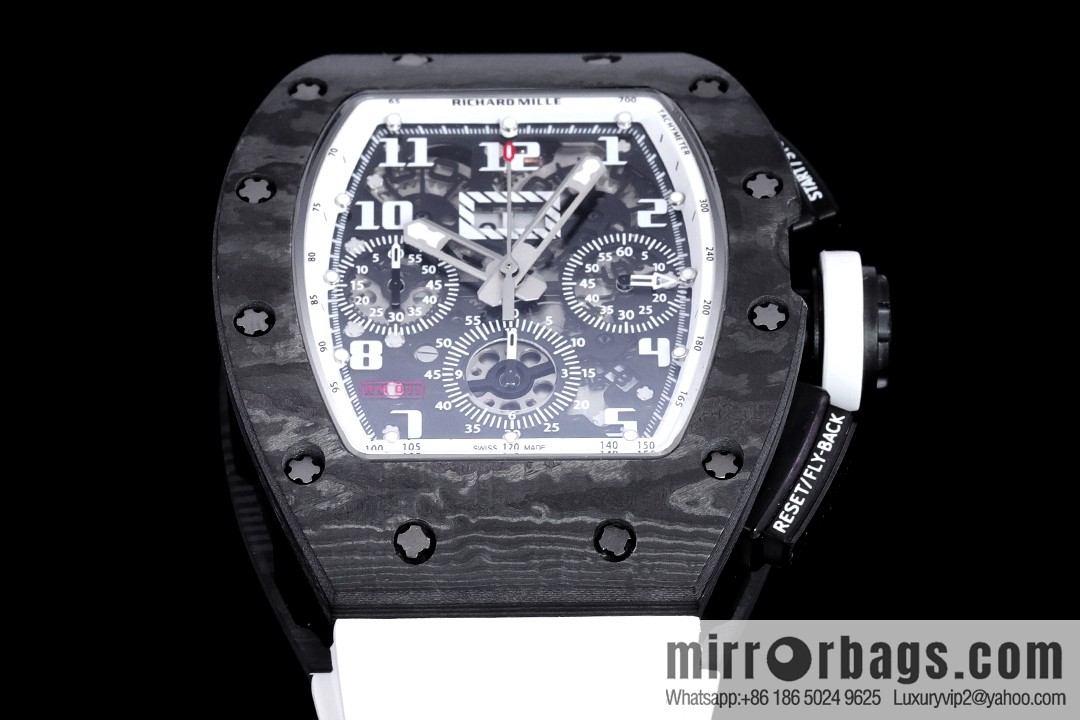 Z Factory Richard Mill RM11-FM Series RM 11-FM with 7750 Chronograph Mechanical Movement Fly Back Chronograph Automatic Watch