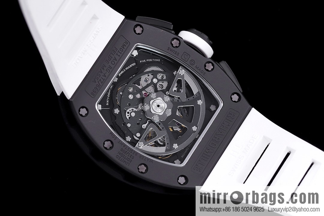 Z Factory Richard Mill RM11-FM Series RM 11-FM with 7750 Chronograph Mechanical Movement Fly Back Chronograph Automatic Watch