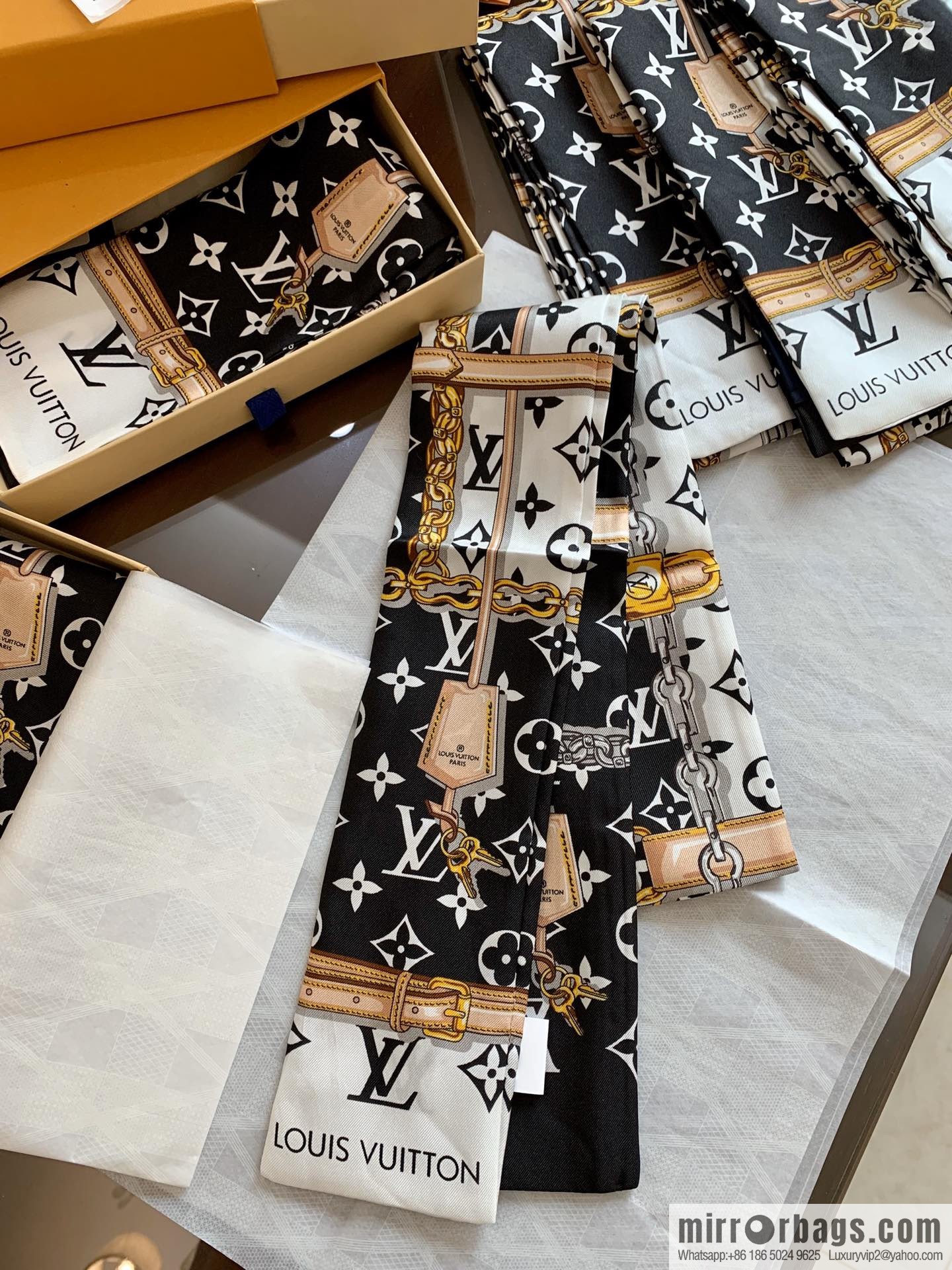 LV Louis Vuitton MONOGRAM CONFIDENTIAL Band M78656