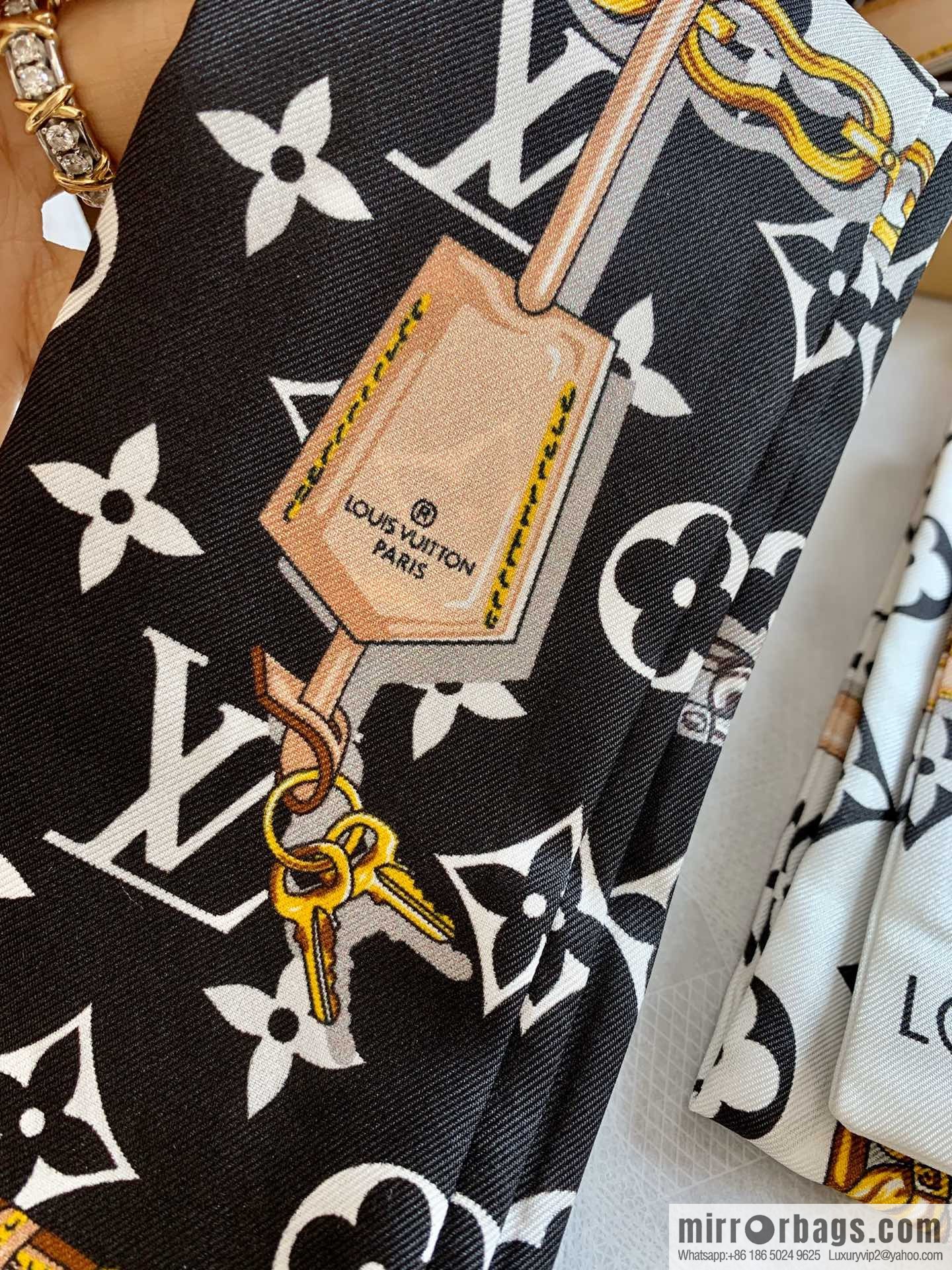 LV Louis Vuitton MONOGRAM CONFIDENTIAL Band M78656