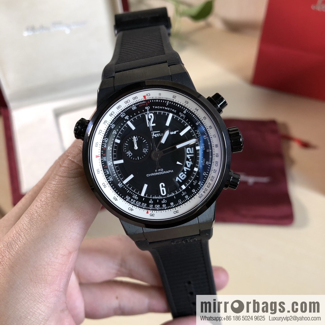 Ferragamo, Ferragamo Flagship Series F80 Men's Watch Diameter 44mm