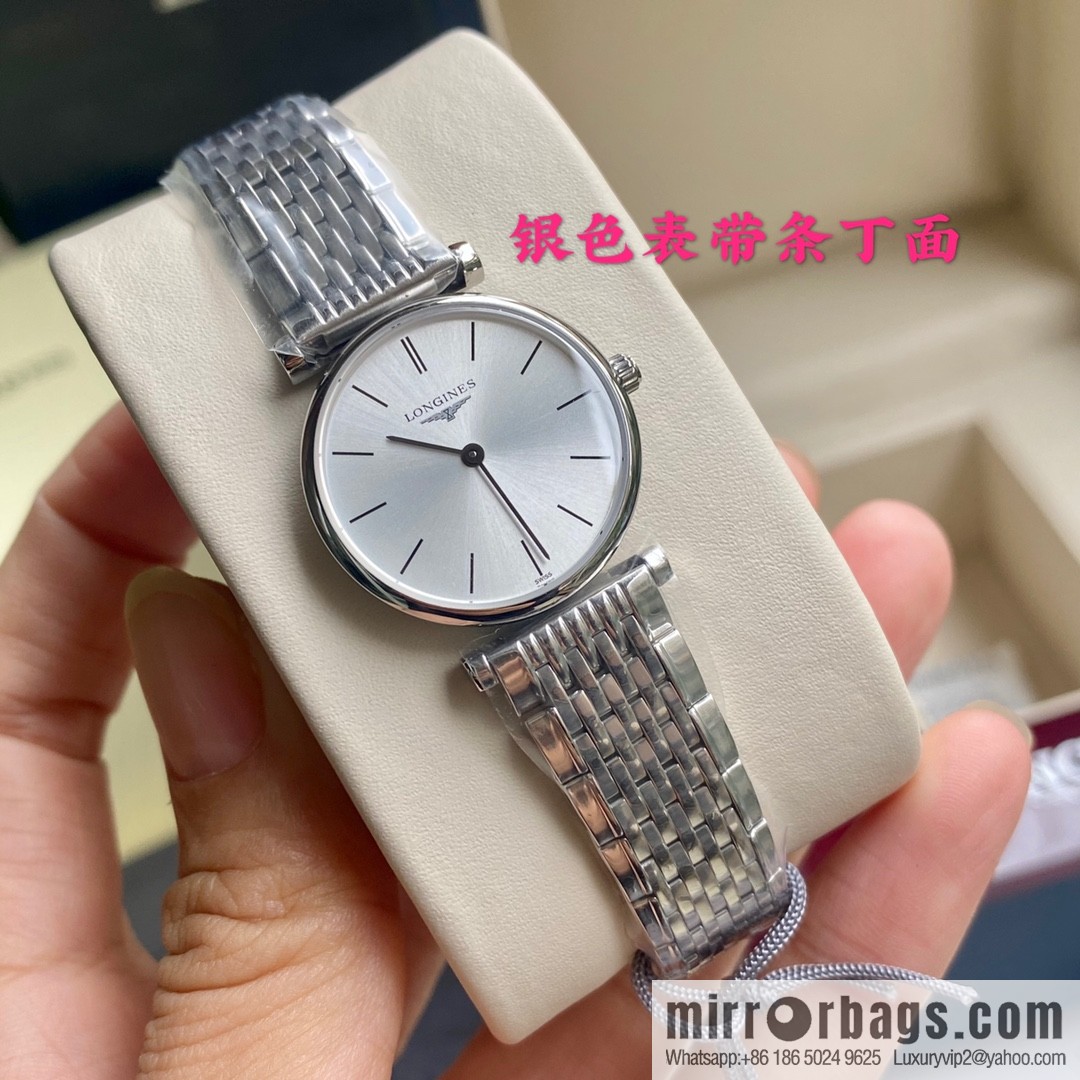 Ultra-thin 4mm~ Longines Garland Series - Elegant Luxury Ladies Quartz Watch