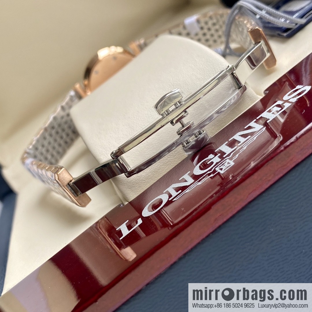 Ultra-thin 4mm~ Longines Garland Series - Elegant Luxury Ladies Quartz Watch