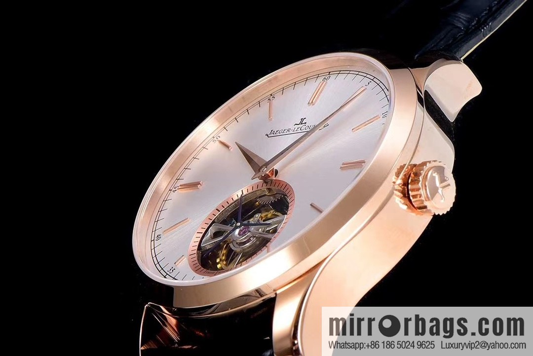 Jaeger-LeCoultre 1662451 Series Cal798 Automatic True Tourbillon Power Reserve 45 Hours Italian Cowhide Diameter: 42mm