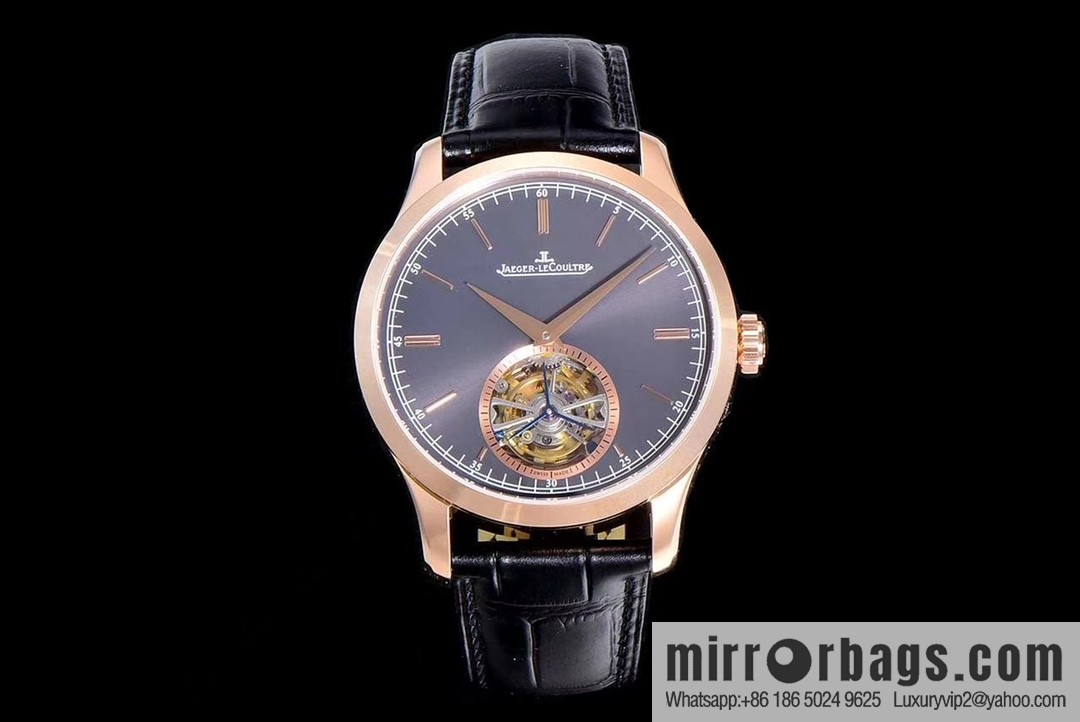 Jaeger-LeCoultre 1662451 Series Cal798 Automatic True Tourbillon Power Reserve 45 Hours Italian Cowhide Diameter: 42mm