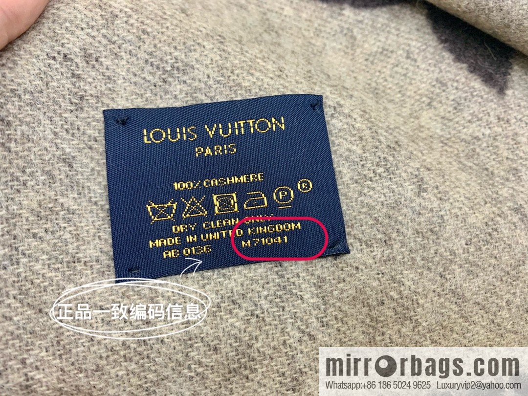LV Louis Vuitton fringed trim 100% cashmere Reykjavik scarf M75704 #M75505 #M71040 #M71041 #M76637 #M76067
