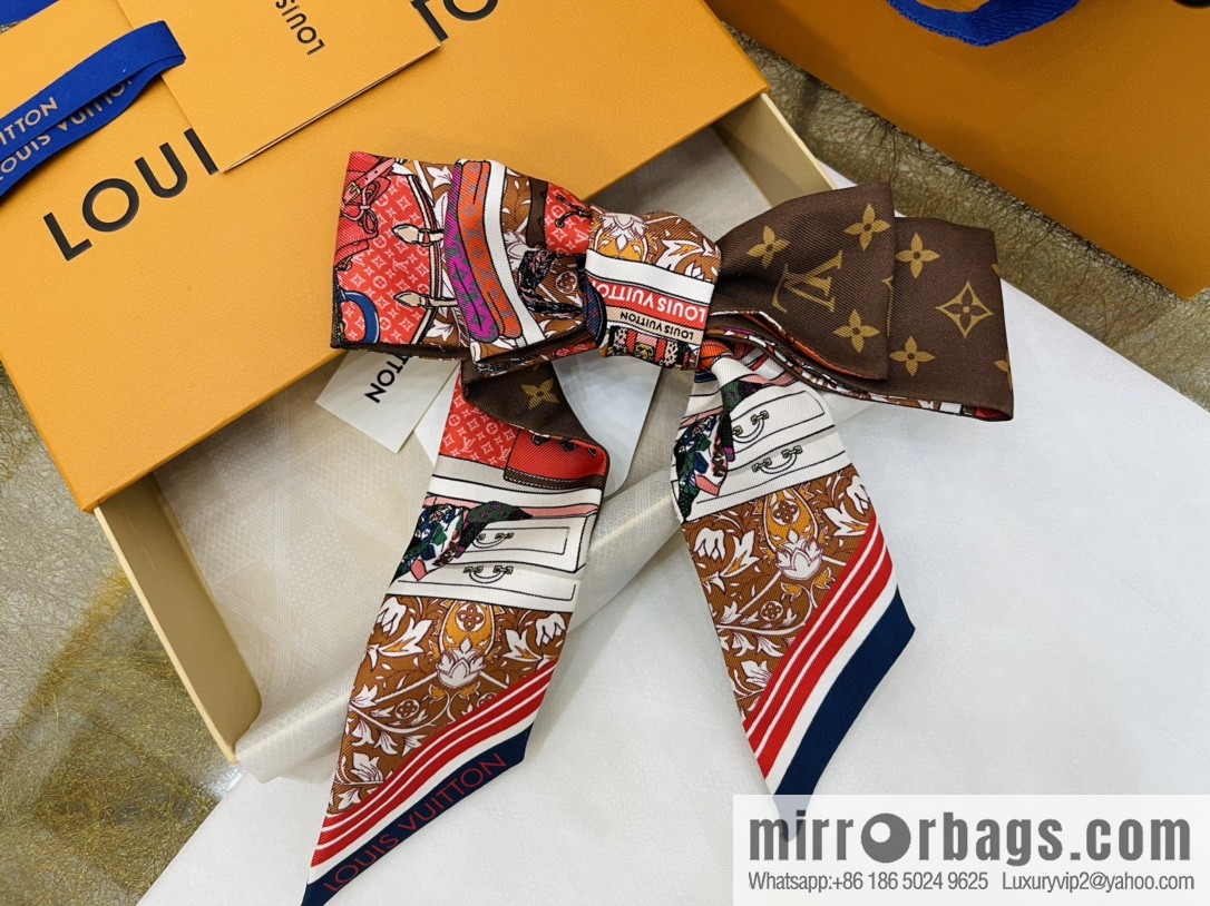 LV Louis Vuitton 100% silk Privé BB headband M76111
