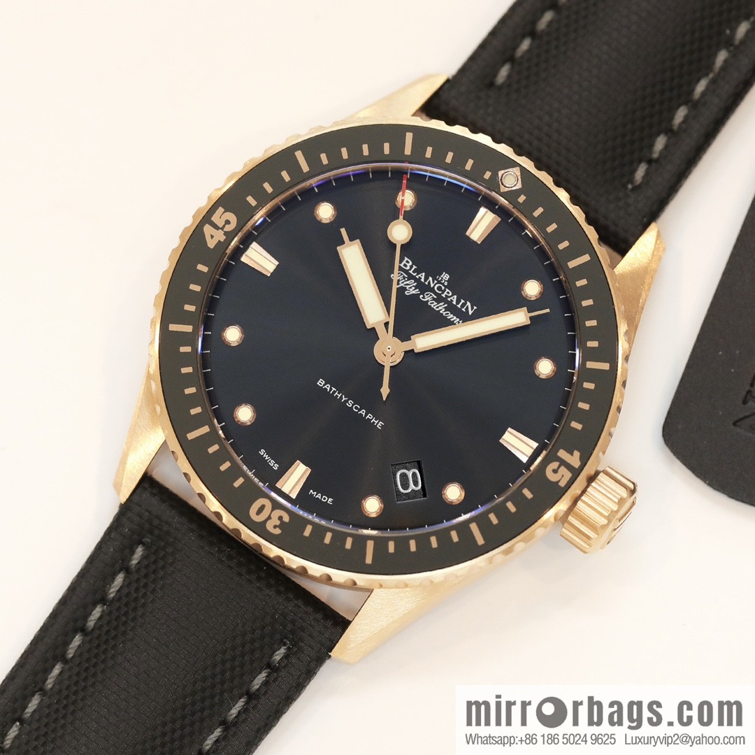 [GF New Products] Steel Case Blancpain Fifty Hunts Series Blancpain Self-produced Cal.1315 Movement Watch
