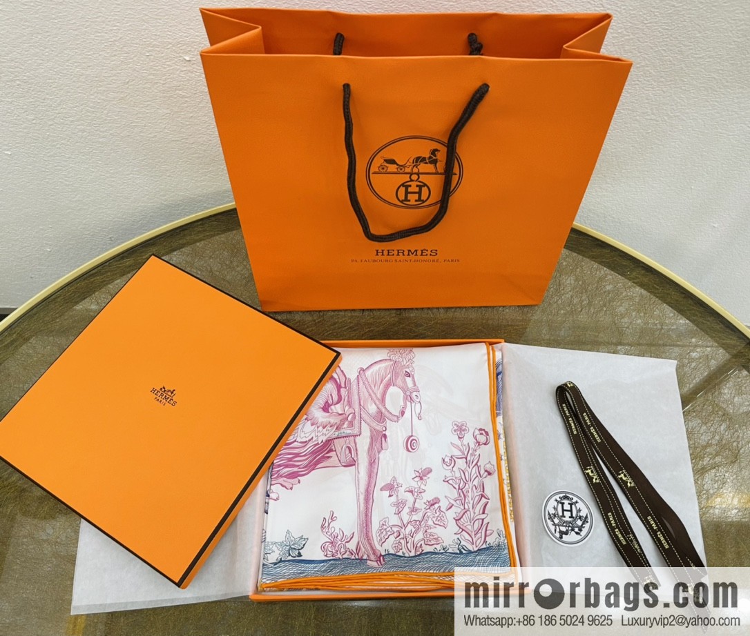 Hermes Magical Horse Rider 100% Silk Scarf