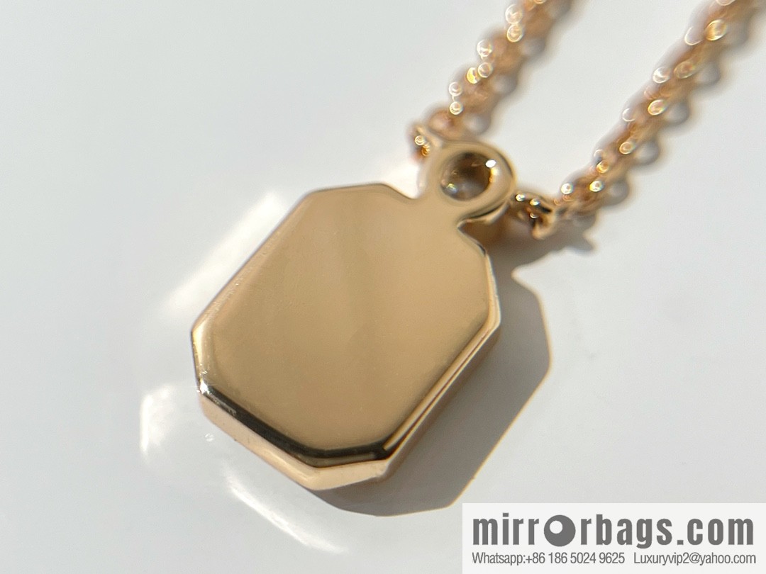 HARRY WINSTON HW square necklace