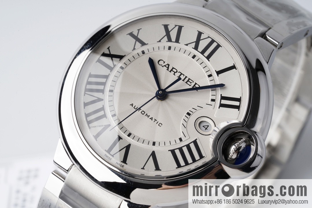 AF's strongest masterpiece! Cartier 42mm Blue Balloon WSBB0003 Men's Watch Series Upgraded 2824 Movement