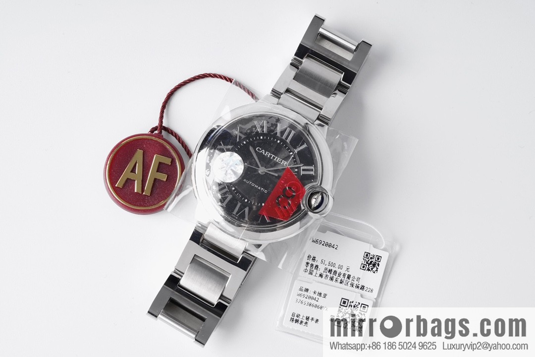 AF's strongest masterpiece! Cartier 42mm Blue Balloon WSBB0003 Men's Watch Series Upgraded 2824 Movement