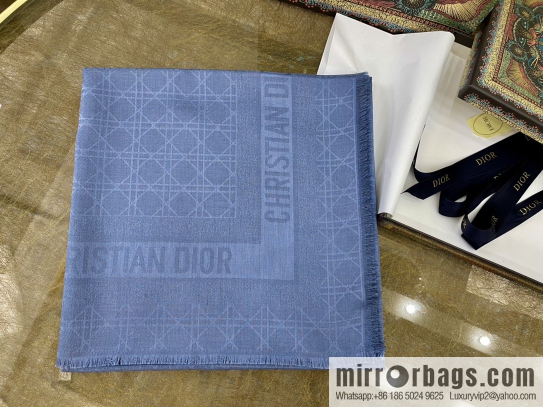 Dior Dior Classic Rattan Checkered Scarf 04CAL140I630_C019