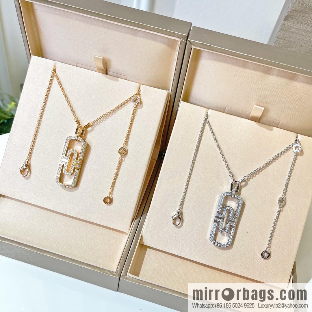 BVLGARI Bulgari new small paperclip necklace