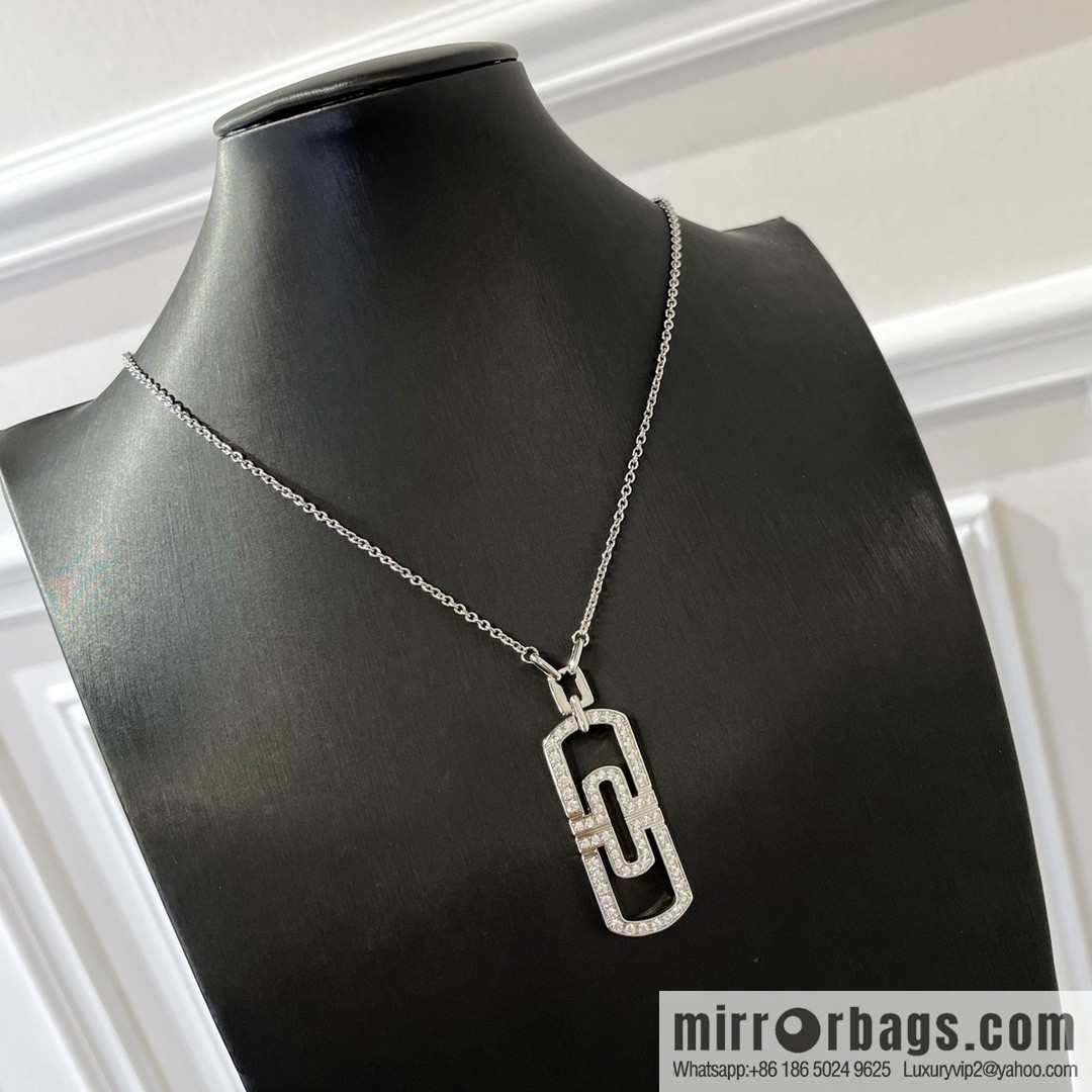 BVLGARI Bulgari new small paperclip necklace