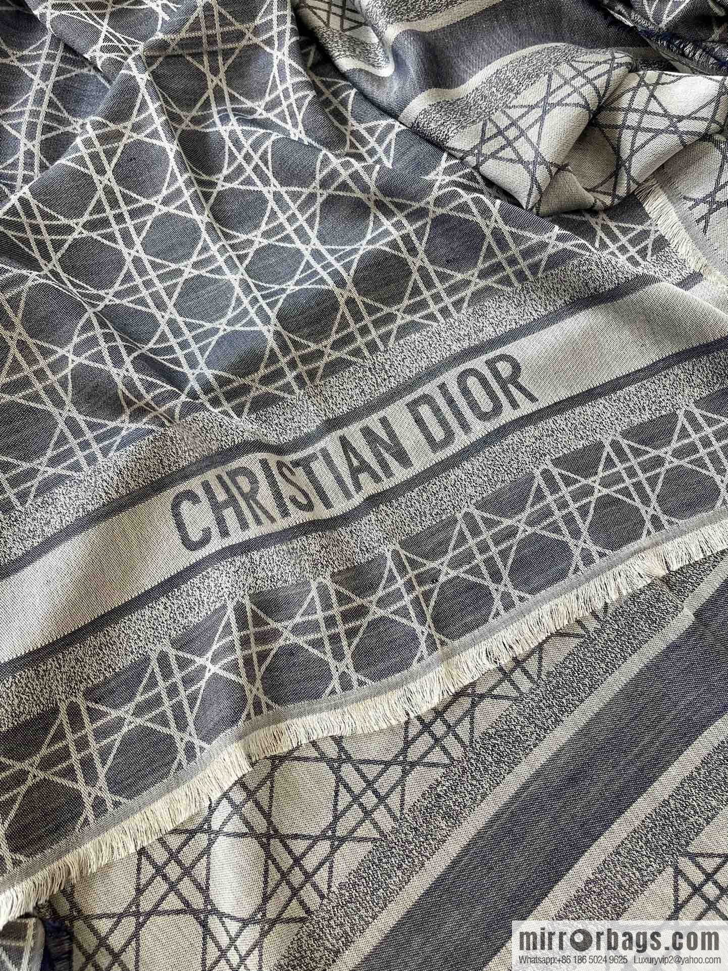 Dior Dior Denim Blue Canage Shawl 15CAN140I163_C525