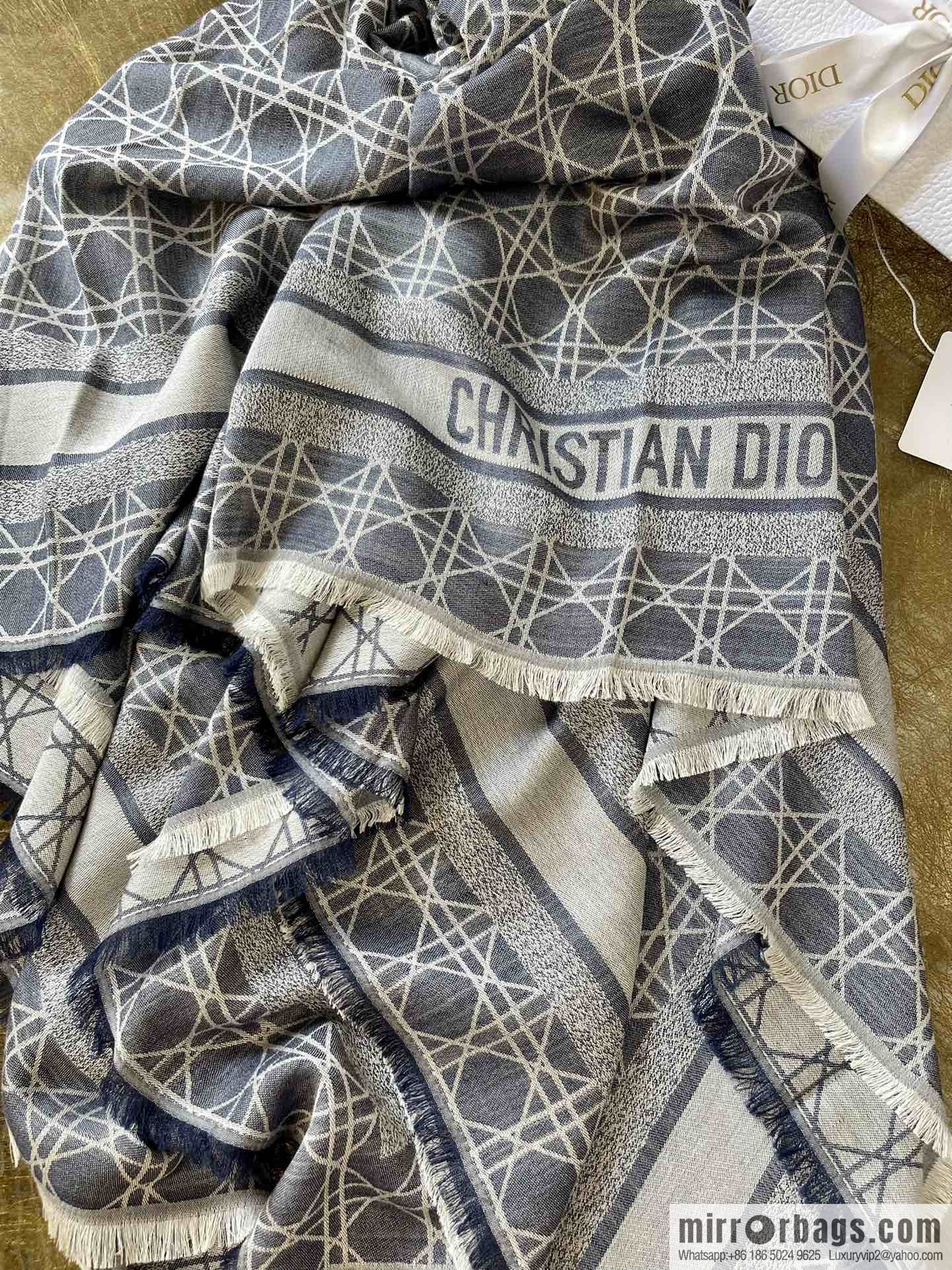 Dior Dior Denim Blue Canage Shawl 15CAN140I163_C525