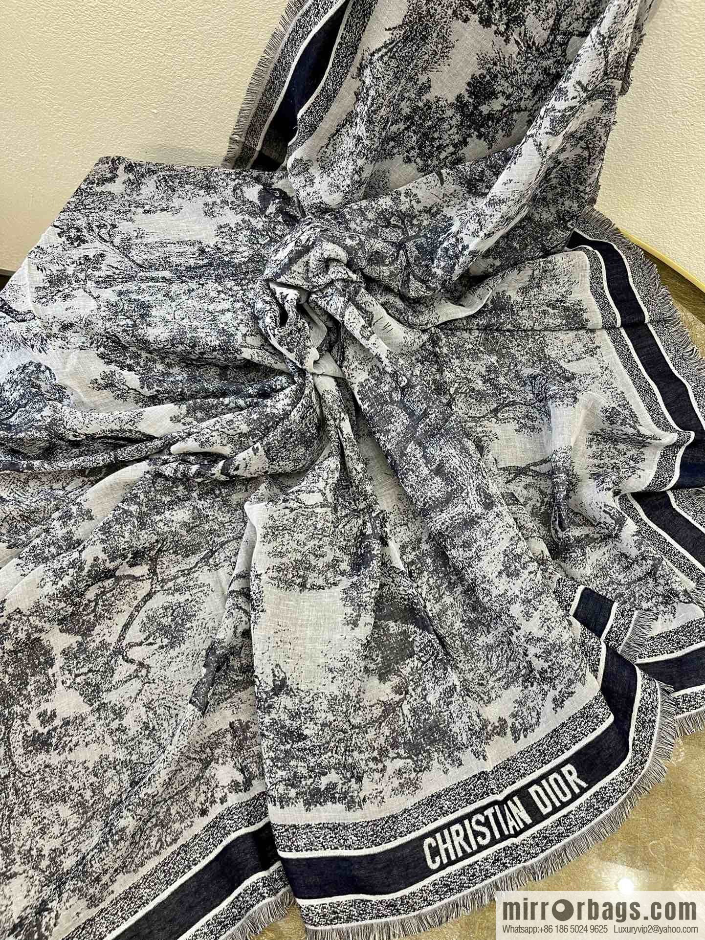Dior Jungle Jacquard Blended Shawl 14JOU140I142_C583