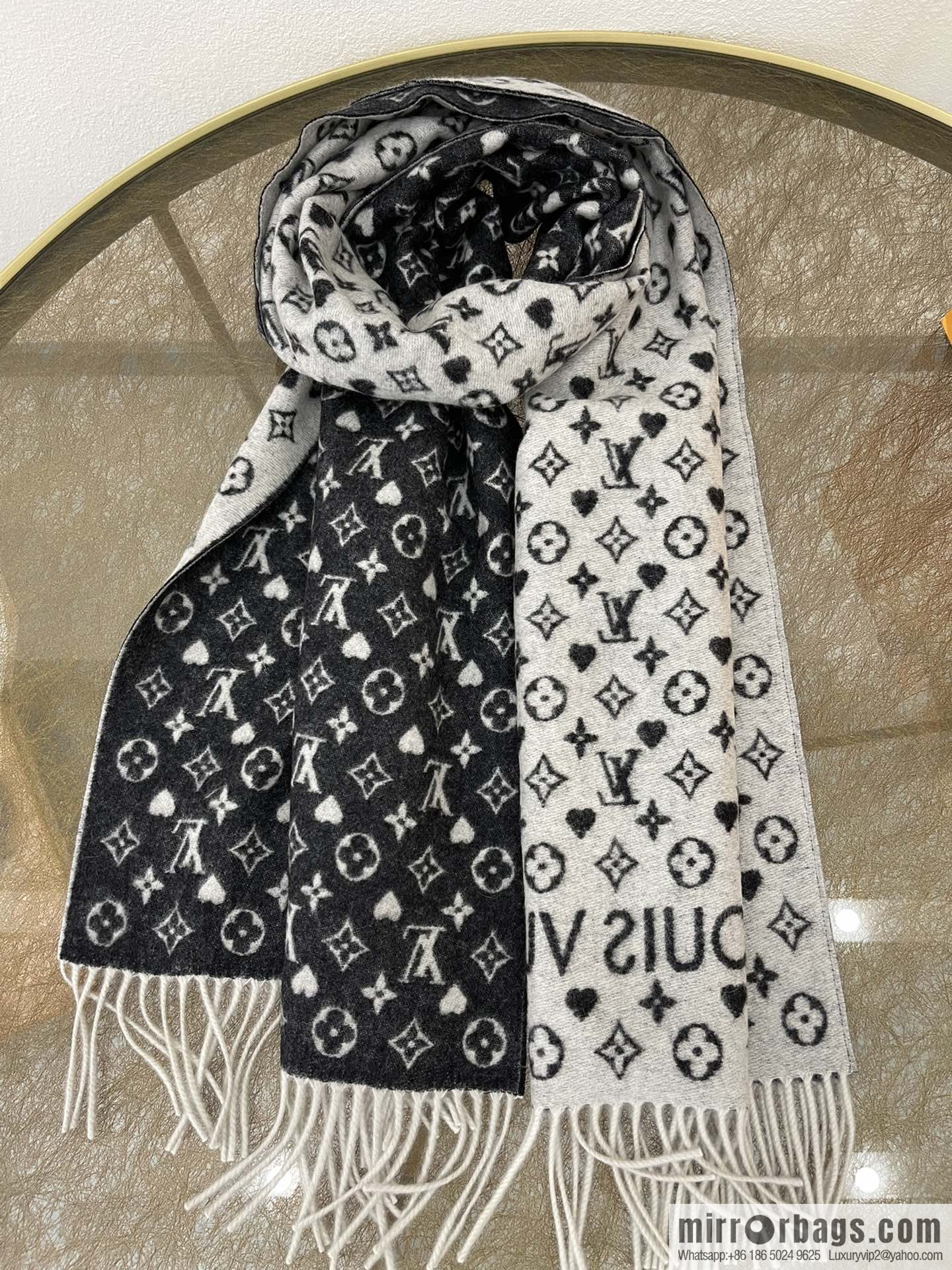 LV Louis Vuitton 100% cashmere scarf Mp2907