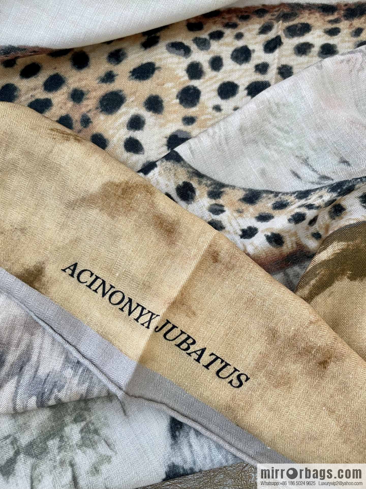 Hermes Handmade curled cashmere and silk blend shawl