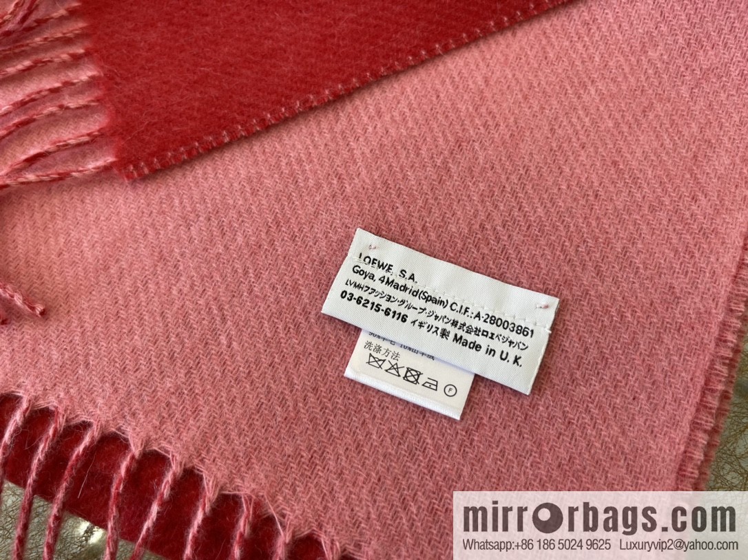 LOEWE Luo Yiwei cashmere men's and women's same scarf