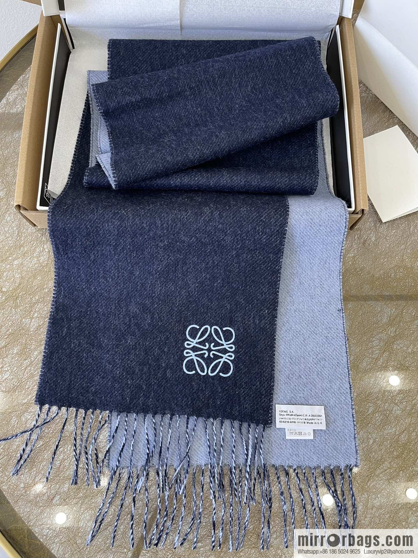 LOEWE Luo Yiwei cashmere men's and women's same scarf