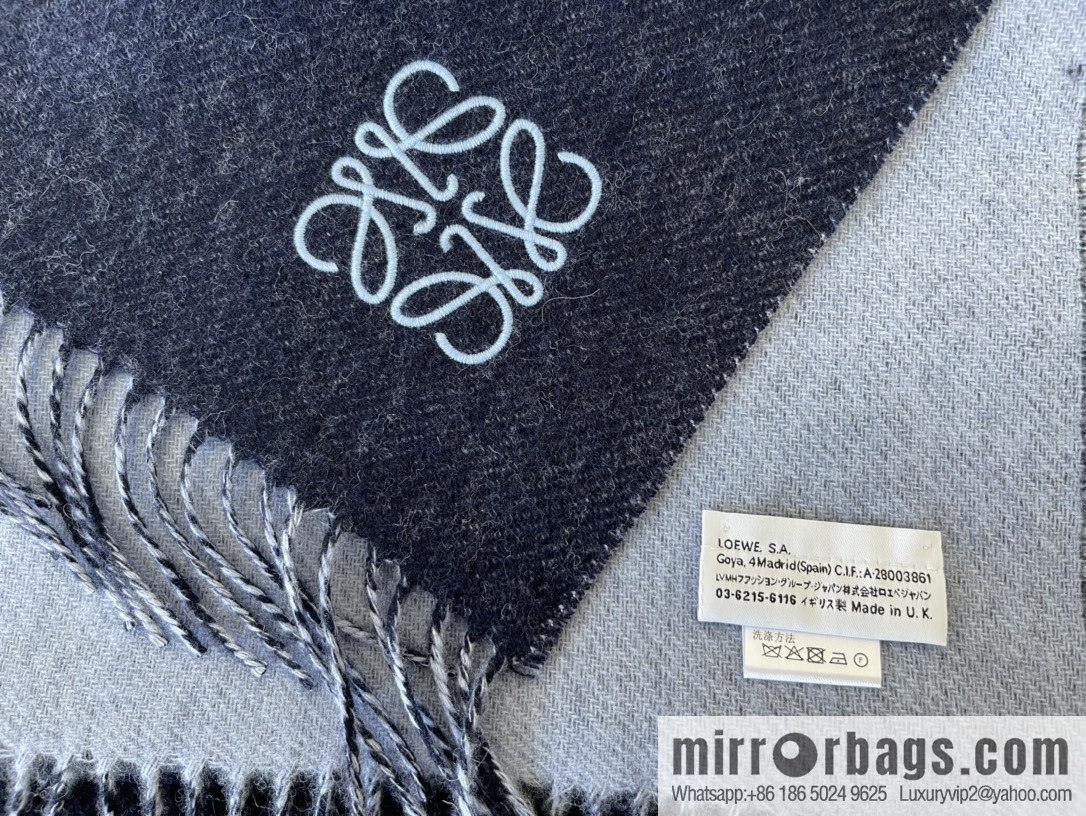 LOEWE Luo Yiwei cashmere men's and women's same scarf