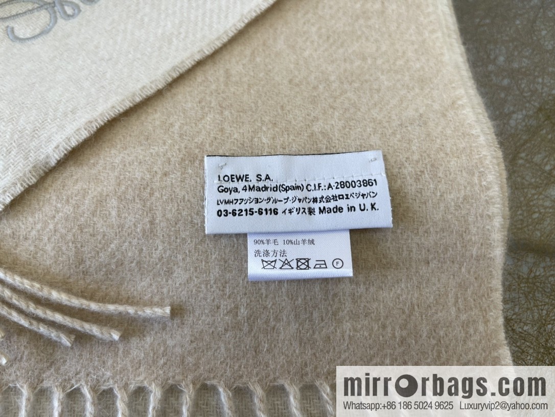 LOEWE Luo Yiwei cashmere men's and women's same scarf